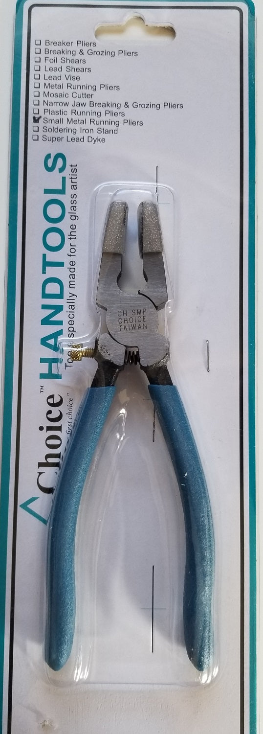 Choice Mini Metal Spring Loaded Running Pliers 6 1/2 Inch Long - The Avenue  Stained Glass